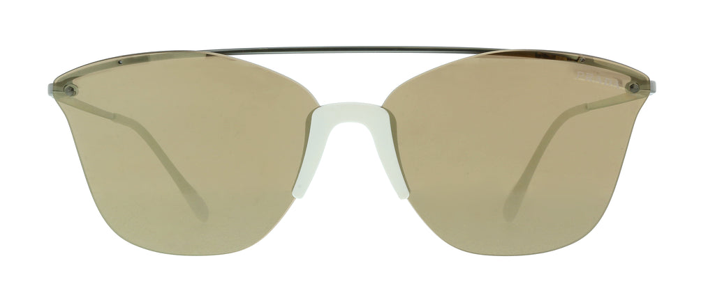 Prada 0PS 52US 371HD0 Lifestyle Ruthenium irregular  Sunglasses