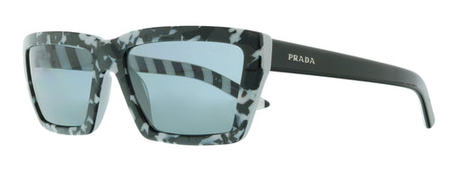 Prada 0PR 04VS 4433C2 Millenials Black White Havana Irregular Sunglasses