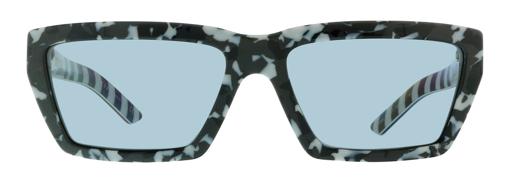 Prada 0PR 04VS 4433C2 Millenials Black White Havana Irregular Sunglasses