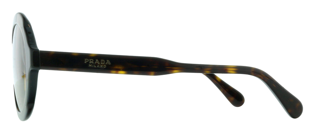 Prada 0PR 17US 3913D0 Heritage Havana  Round Sunglasses