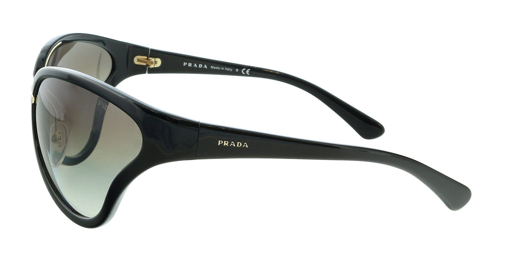 Prada 0PR 22VS 1AB0A7 Black Cateye  Sunglasses