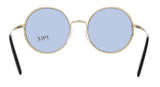 Prada 
0PR 59XS QE35Z1 Gold  Round Sunglasses