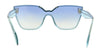 Prada 0PR 16TS VIS5R0 Light Azure Square Sunglasses