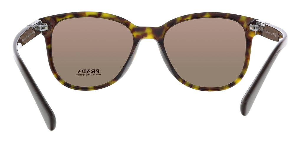 Prada 0PR 08US 2AU8C1 Havana  Square Sunglasses