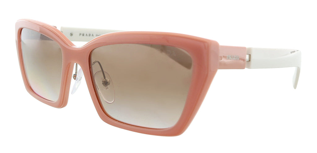 Prada  Pink White Cateye  Sunglasses