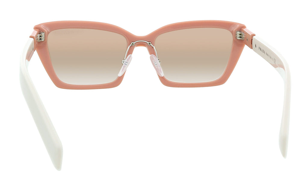 Prada 0PR 14XS 04C0A6 Pink White Cateye  Sunglasses