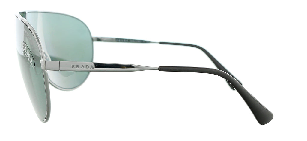 Prada 0PR 55XS 5AV728 Gunmetal Shield Sunglasses