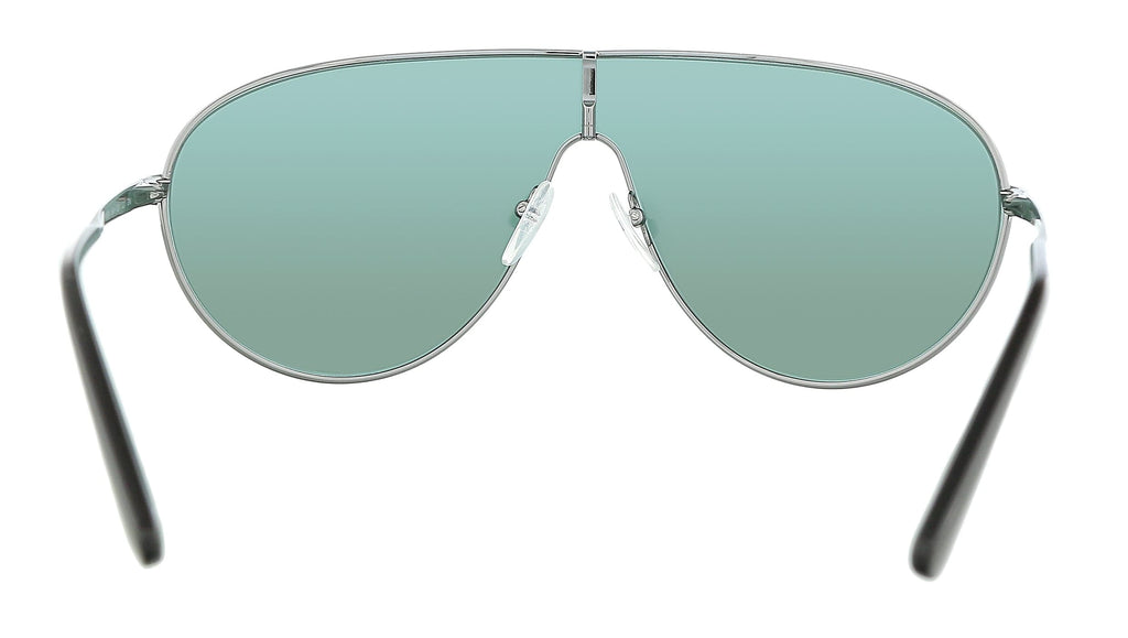 Prada 0PR 55XS 5AV728 Gunmetal Shield Sunglasses