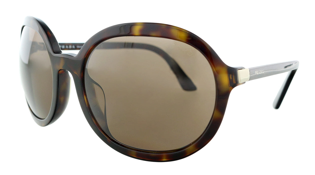 Prada 0PR 09VSF 2AU8C1  Havana Round Sunglasses