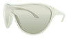 Prada  White Shield Sunglasses