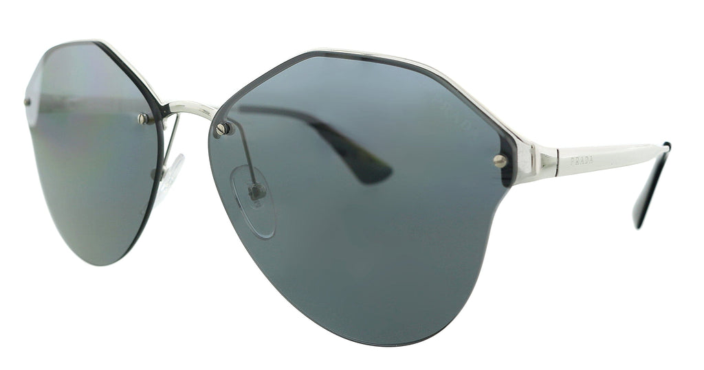 Prada  Silver Cateye  Sunglasses