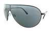 Prada  Black Shield Sunglasses