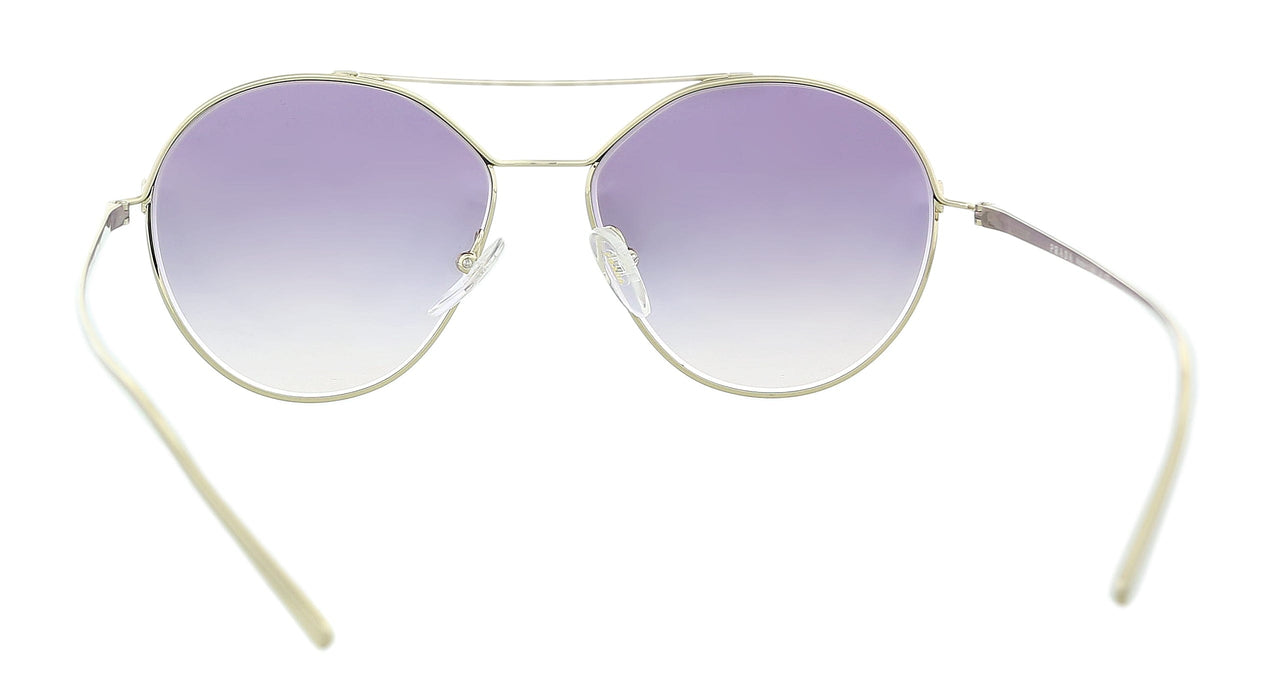 Prada 0PR 56US ZVNNJ0 Gold  Round  Sunglasses