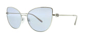 Emporio Armani 0EA2115 30151A Silver Cateye Sunglasses