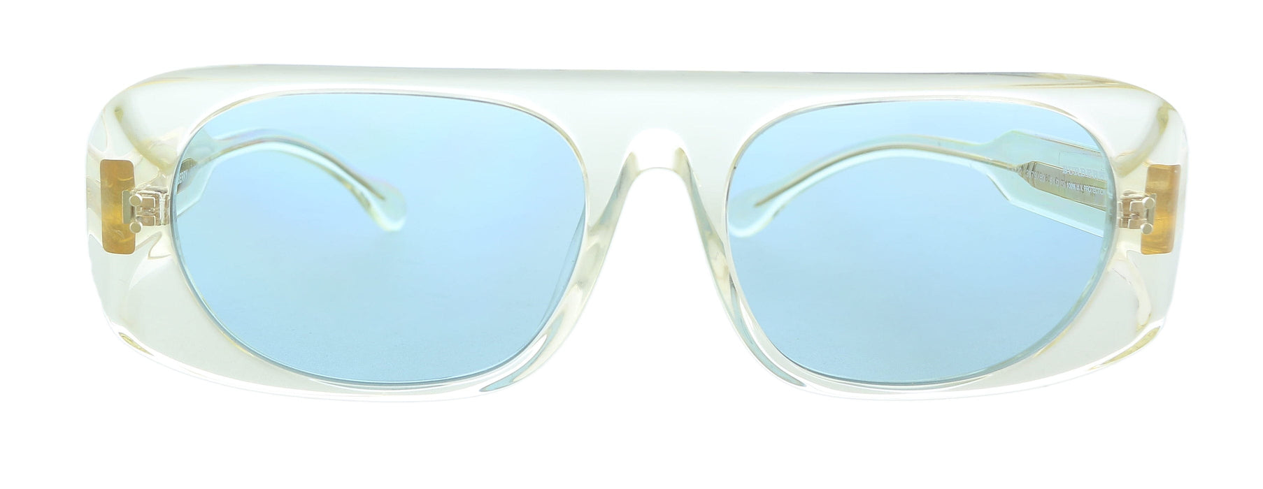 Burberry 0BE4322 387980 Transparent Yellow  Rectangle Sunglasses