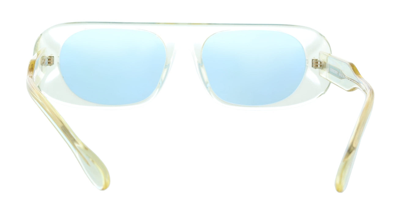 Burberry 0BE4322 387980 Transparent Yellow  Rectangle Sunglasses