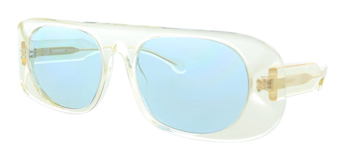 Burberry 0BE4322 387980 Transparent Yellow  Rectangle Sunglasses