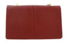 Pierre Cardin Burgundy  Leather Medium Structured Shoulder Bag