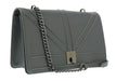Pierre Cardin Grey Leather Medium Structured Shoulder Bag