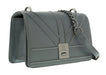 Pierre Cardin Grey Leather Large Structured Shoulder Bag
