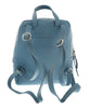 Pierre Cardin Blue Leather Classic Medium Fashion Backpack