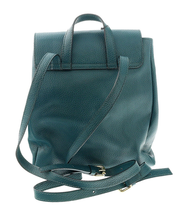 Pierre Cardin Octanium Leather Classic Medium Fashion Backpack