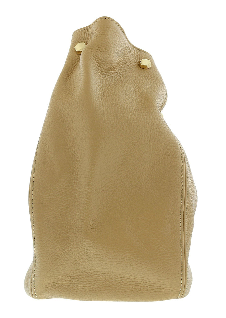 Pierre Cardin Sahara Leather Relaxed Bucket Bag