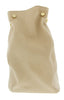 Pierre Cardin Beige Leather Relaxed Bucket Bag