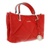 Pierre Cardin Medium  Red Soft Quilted Shopper Tote