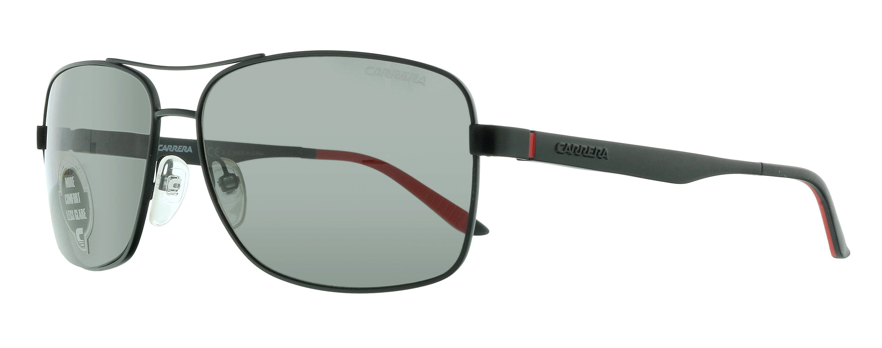 Carrera CA8014S 0003 M9 Matte Black Square Sunglasses