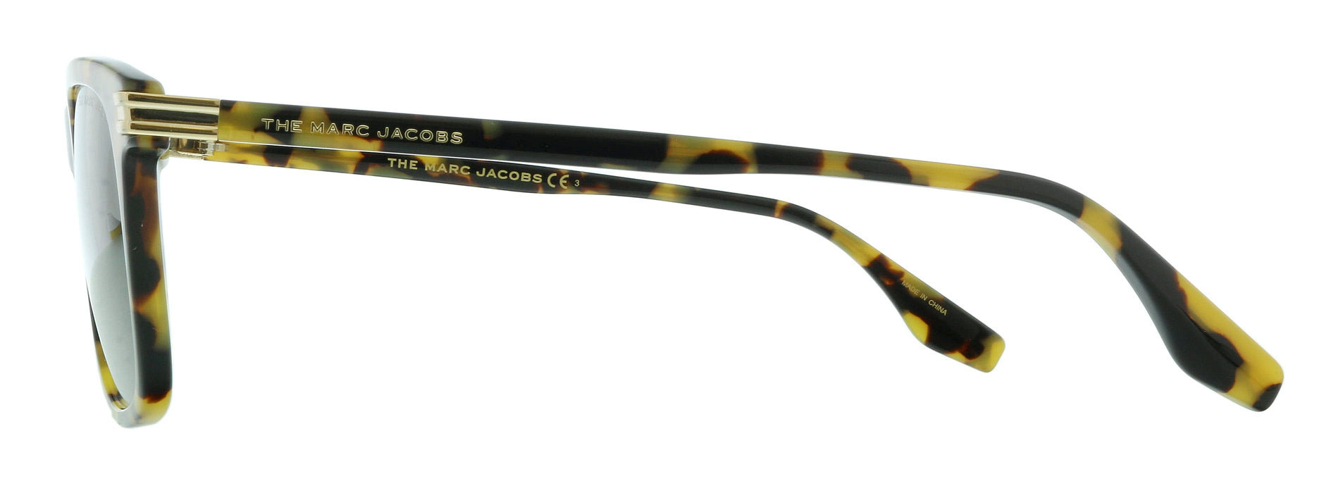 Marc Jacobs MARC 530/S QT 0A84 Havana Yellow Square Sunglasses