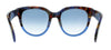 Damaged/Store Return Rag And Bone RNB1003/S I4 0JBW Blue Havana  Sunglasses