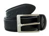 Pierre Cardin Black Embossed Classic D-Ring  Adjustable Buckle Belt Adjustable Mens Belt-36