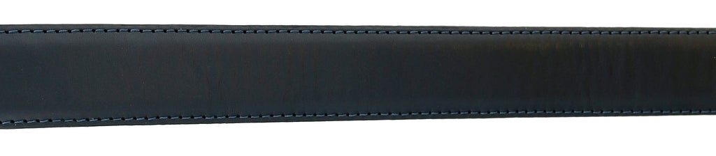Pierre Cardin Navy Blue Smooth Classic D-Ring Adjustable Belt Adjustable Mens Belt-