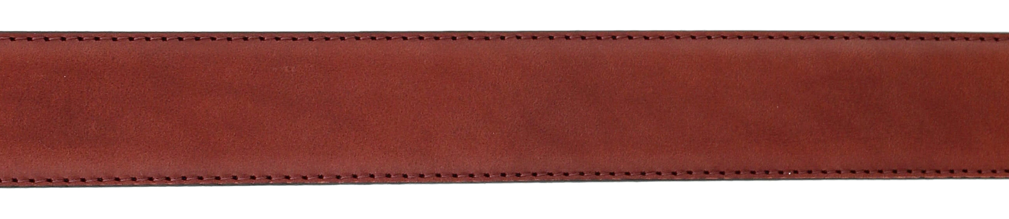 Pierre Cardin Burgundy Smooth Classic D-Ring Adjustable Belt Adjustable Mens Belt-