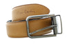 Pierre Cardin Light Brown Smooth Classic D-Ring Adjustable Belt Adjustable Mens Belt-36