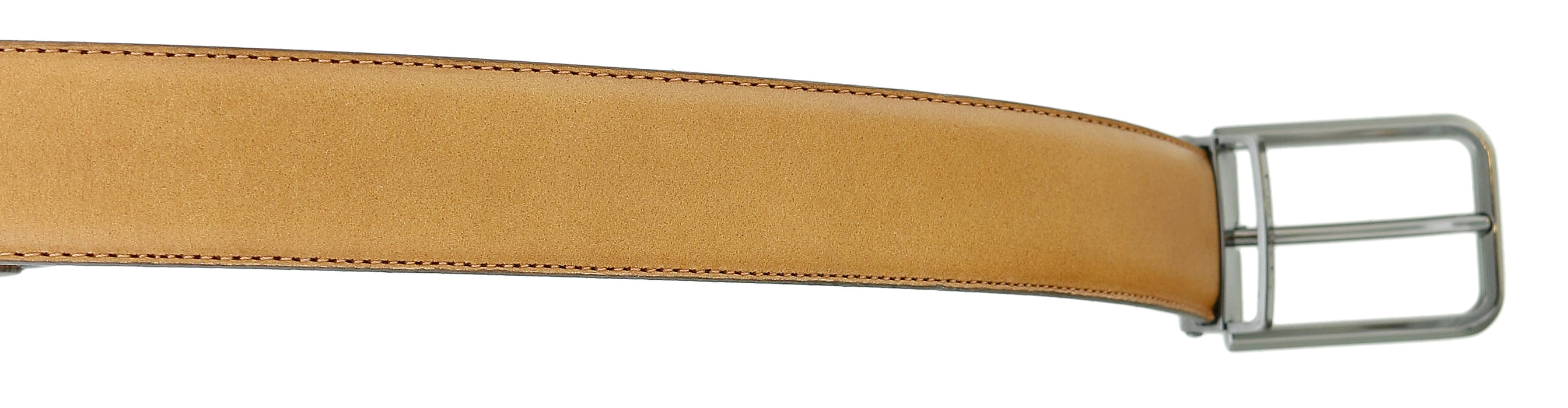 Pierre Cardin  Light Brown Smooth Classic D-Ring Adjustable Belt Adjustable Mens Belt-