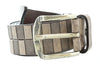 Pierre Cardin Distressed Brown Classic Silver D-Ring Adjustable Belt Adjustable Mens Belt-40