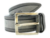 Pierre Cardin Distressed Grey Classic Silver D-Ring Adjustable Belt Adjustable Mens Belt-32