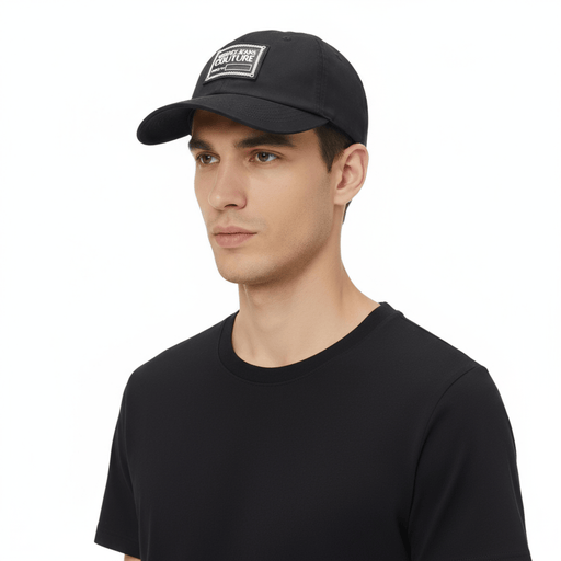 Versace Jeans Couture Black  Signature Baseball Cap