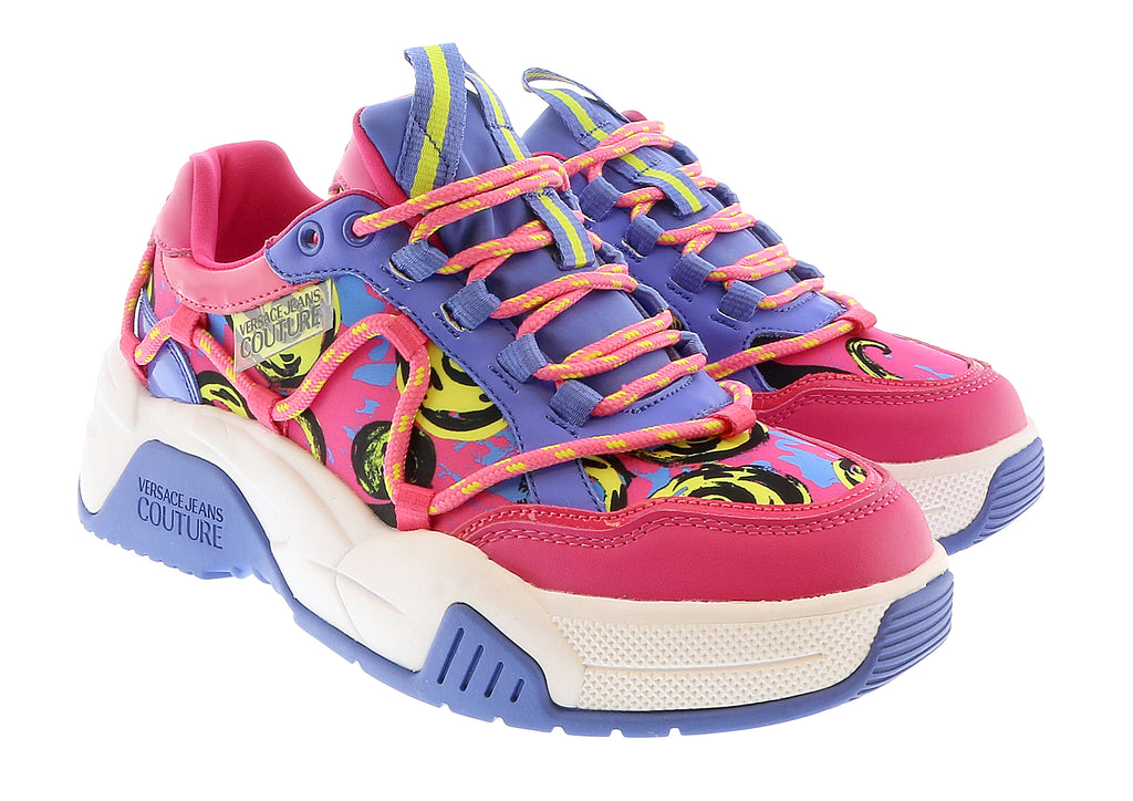 Versace Jeans Couture Multicolor Signature Print Fashion Sneakers-37