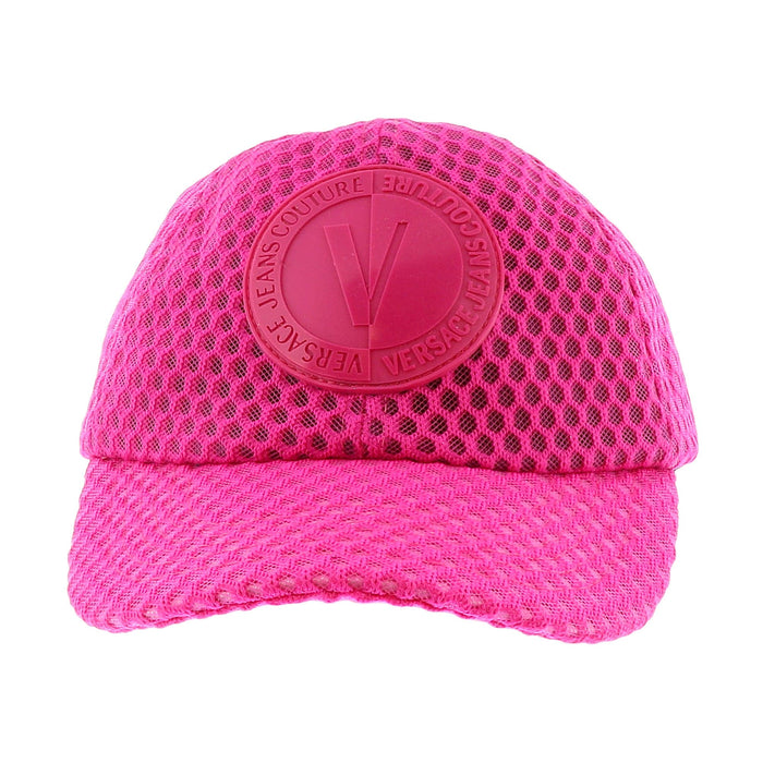 Versace Jeans Couture Pop Pink  Medallion Baseball Cap
