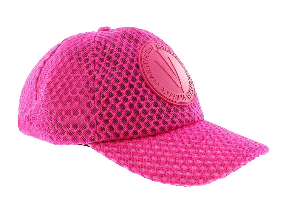 Versace Jeans Couture Pop Pink  Medallion Baseball Cap