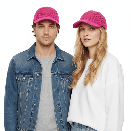 Versace Jeans Couture Pop Pink  Medallion Baseball Cap