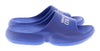 Versace Jeans Couture Blue Signature Platform Slide Sandals-