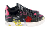 Versace Jeans Couture  Printed Fashion Court Sneakers-