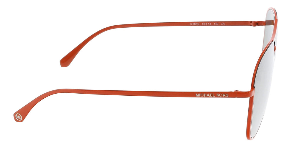Michael Kors 0MK1089 12586G59 Kona Orange Aviator Sunglasses