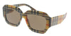 Burberry  Myrtle Brown Full rim Square Sunglasses