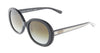 Coach  Black Full rim Oval Sunglasses