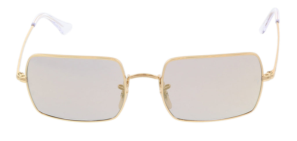 Ray-Ban 0RB1969 001/B354 Shiny Gold Full rim Rectangle Sunglasses